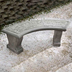 Campania Curved Leaf Bench