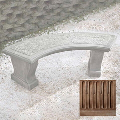 Campania Curved Leaf Bench