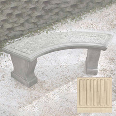 Campania Curved Leaf Bench