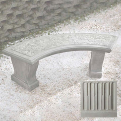 Campania Curved Leaf Bench