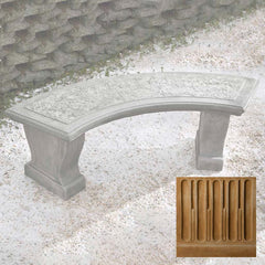 Campania Curved Leaf Bench