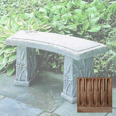 Campania Dragonfly Curved Bench