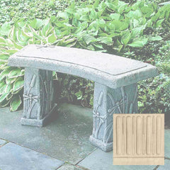 Campania Dragonfly Curved Bench