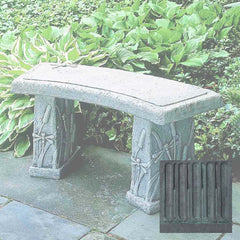 Campania Dragonfly Curved Bench
