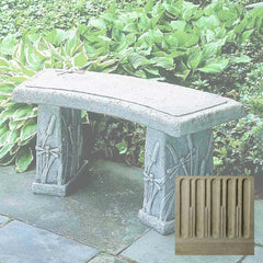 Campania Dragonfly Curved Bench