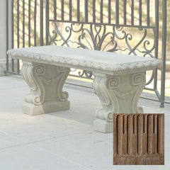 Campania Longwood Main Fountain Garden Bench