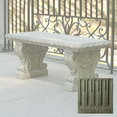 Campania Longwood Main Fountain Garden Bench