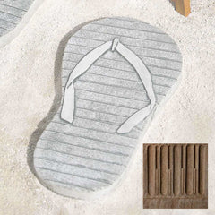 Campania Flip Flop Stepping Stone - Left and Right