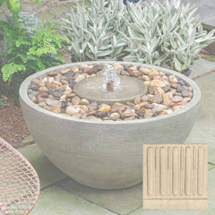 Campania Portola Pebble Fountain