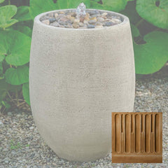 Campania Bebel Pebble Fountain, Tall