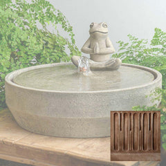 Campania Yoga Frog Beveled Fountain