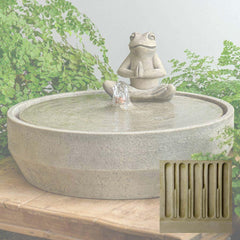 Campania Yoga Frog Beveled Fountain
