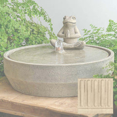 Campania Yoga Frog Beveled Fountain