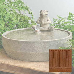 Campania Yoga Frog Beveled Fountain