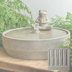 Campania Yoga Frog Beveled Fountain
