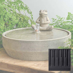 Campania Yoga Frog Beveled Fountain