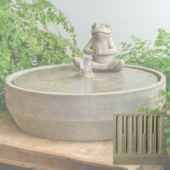 Campania Yoga Frog Beveled Fountain