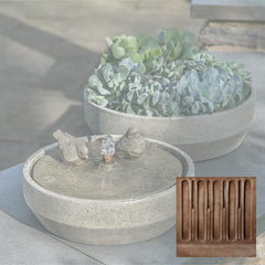 Campania Beveled Songbird Fountain