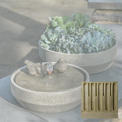 Campania Beveled Songbird Fountain
