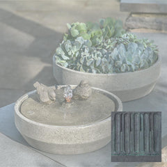 Campania Beveled Songbird Fountain