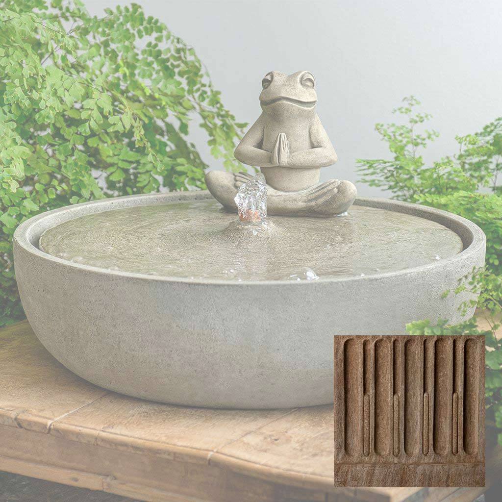 Campania Yoga Frog Fountain