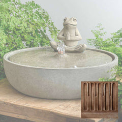 Campania Yoga Frog Fountain