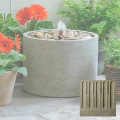 Campania Salinas Pebble Fountain, Low