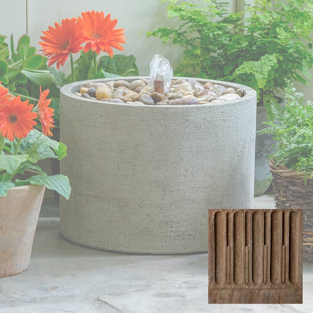 Campania Salinas Pebble Fountain, Low