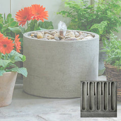 Campania Salinas Pebble Fountain, Low