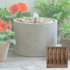Campania Salinas Pebble Fountain, Low
