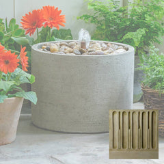 Campania Salinas Pebble Fountain, Low