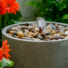Campania Salinas Pebble Fountain, Low