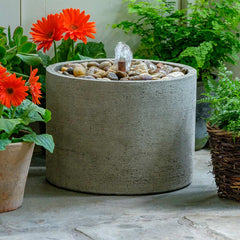 Campania Salinas Pebble Fountain, Tall