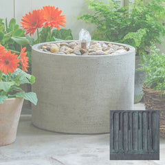 Campania Salinas Pebble Fountain, Low