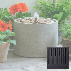 Campania Salinas Pebble Fountain, Low