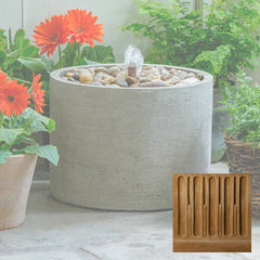 Campania Salinas Pebble Fountain, Low