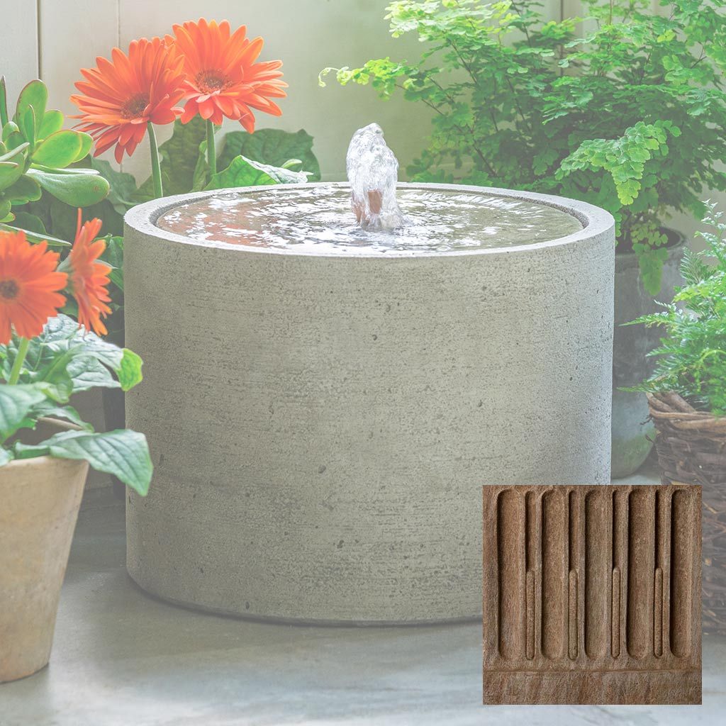 Campania Salinas Fountain, Low