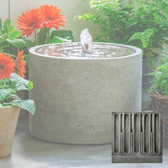 Campania Salinas Fountain, Low