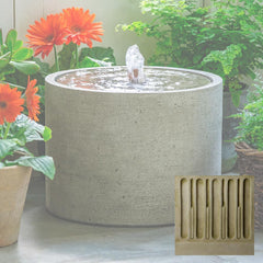 Campania Salinas Fountain, Low