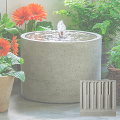 Campania Salinas Fountain, Low