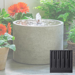 Campania Salinas Fountain, Low