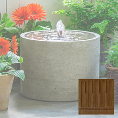 Campania Salinas Fountain, Low