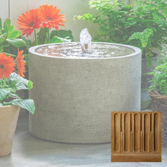 Campania Salinas Fountain, Low