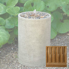 Campania Salinas Pebble Fountain, Tall
