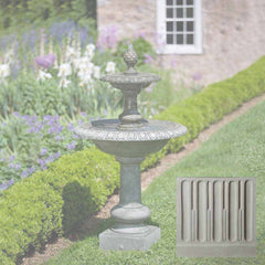 Campania Williamsburg Pineapple 2 Tier Ftn