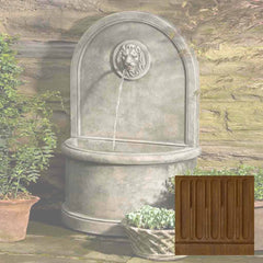 Campania Lion Wall Fountain