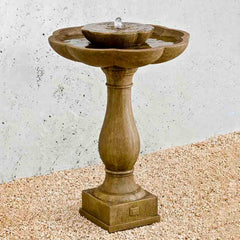 Campania Flores Pedestal Fountain