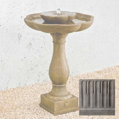 Campania Flores Pedestal Fountain