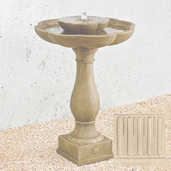 Campania Flores Pedestal Fountain