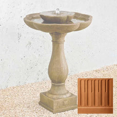 Campania Flores Pedestal Fountain